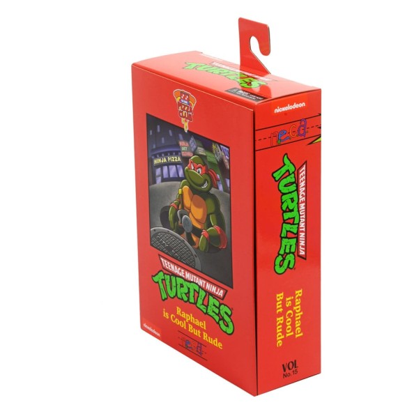 Teenage Mutant Ninja Turtles (Cartoon) Action Figure Ultimate Raphael VHS 18 cm