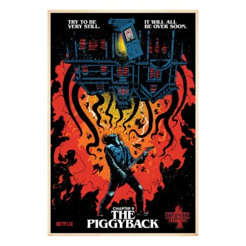 Stranger Things 4 Poster Pack Chapter 9 The Piggback 61 x 91 cm