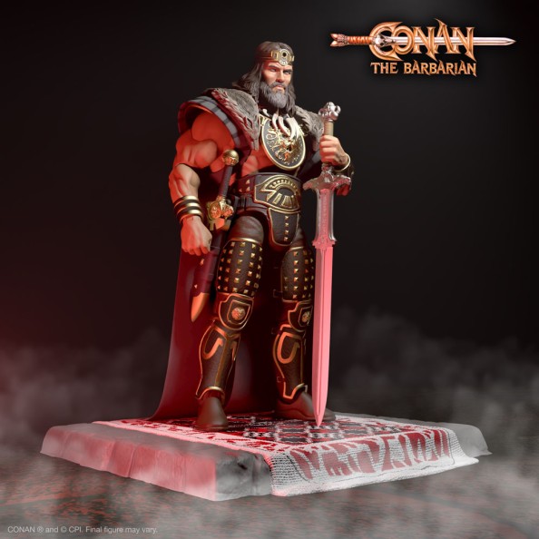 Conan the Barbarian Ultimates Action Figure King Conan 18 cm