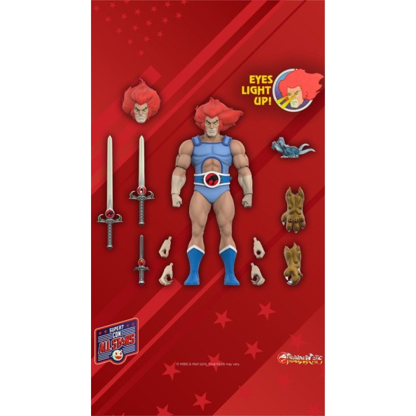 Thundercats Ultimates Action Figure Lion-O (LED Eyes) 18 cm