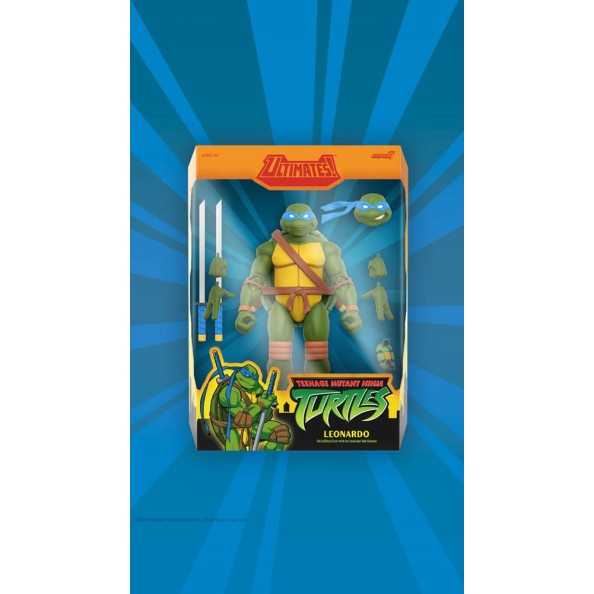 Teenage Mutant Ninja Turtles Ultimates Action Figure Wave 12 Leonardo 18 cm