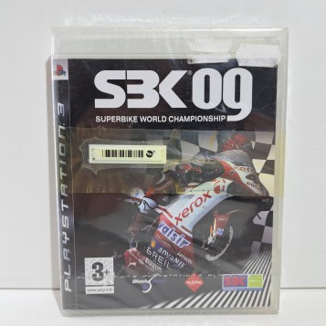 SBK 09 SUPERBIKE CHAMPIONSHIP PS3 PLAYSTATION 3 THREE EUROPEAN PAL