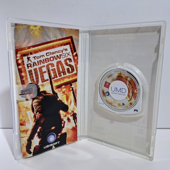 PSP TOM CLANCY'S RAINBOW SIX VEGAS REGION 2 EUROPEAN