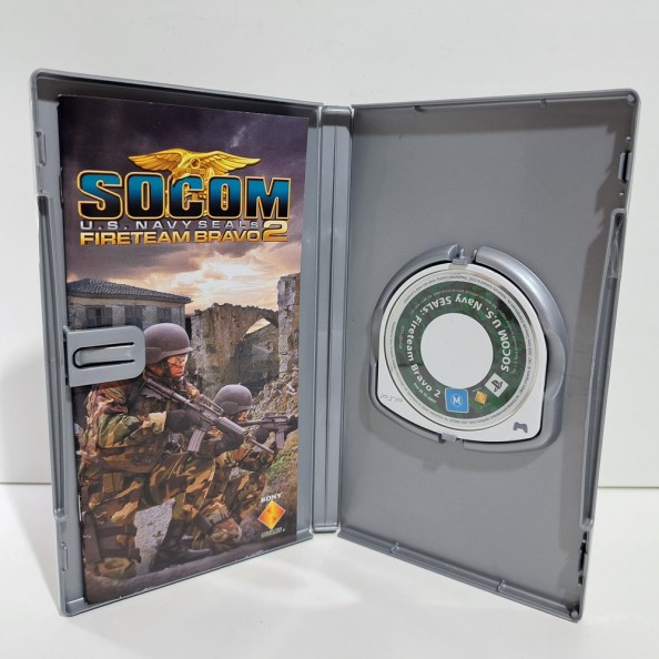 PSP SOCOM U.S NAVY SEALS FIRETEAM BRAVO 2 PLATINUM REGION 2 EUROPEAN