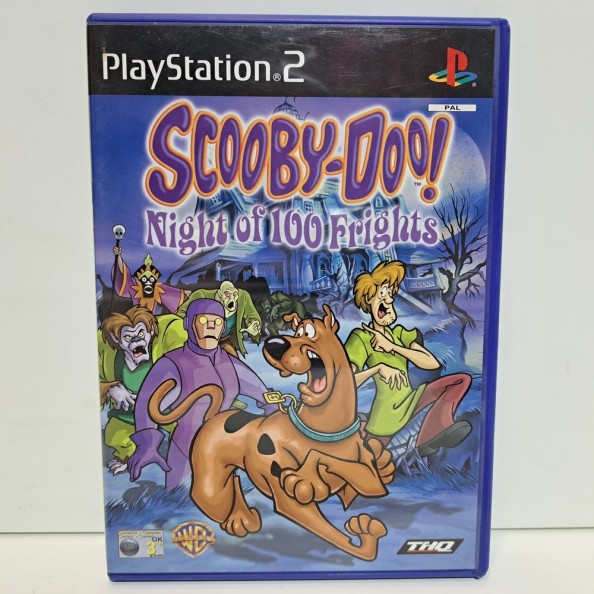 PLAYSTATION 2 - SCOOBY-DOO! NIGHT OF 100 FRIGHTS