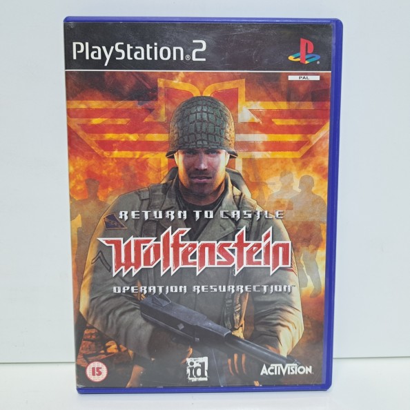 PLAYSTATION 2 - RETURN TO CASTLE WOLFENSTEIN: OPERATION RESURRECTION