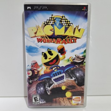 PSP PAC-MAN WORLD RALLY USED REGION 1 EDITION