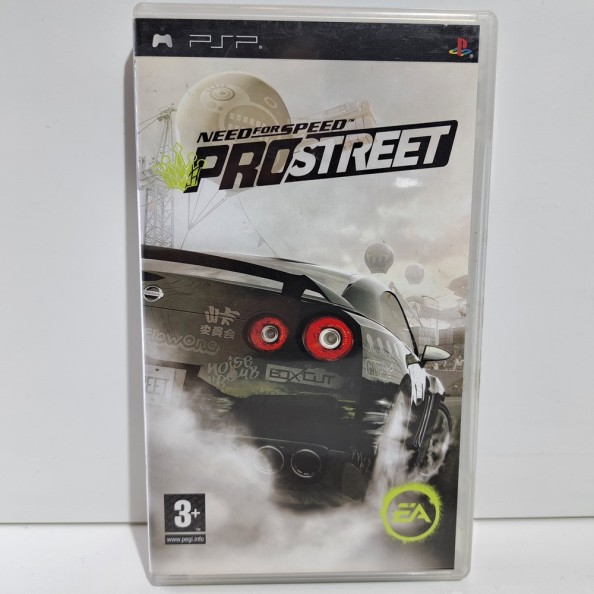 PSP NEED FOR SPEED PROSTREET REGION 2 EUROPEAN