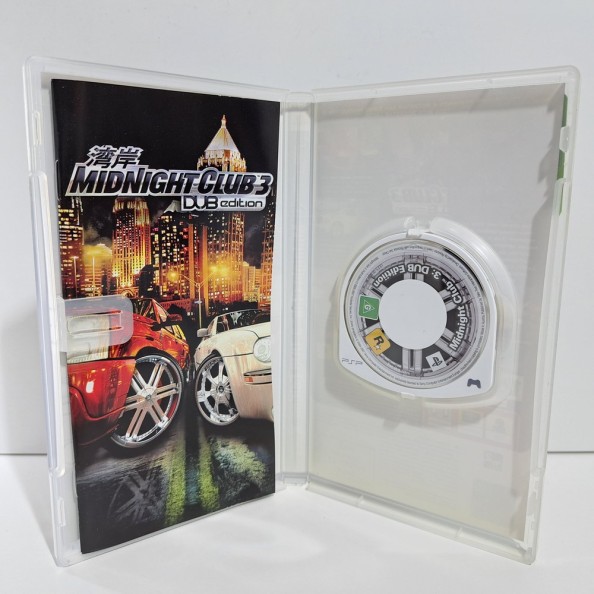 PSP MIDNIGHT CLUB 3 DUB EDITION REGION 2 EUROPEAN