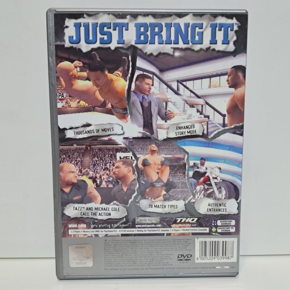 PLAYSTATION 2 - SMACKDOWN! JUST BRING IT!